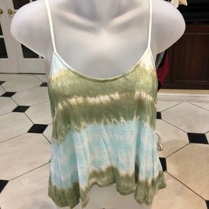 Crop top tie dye